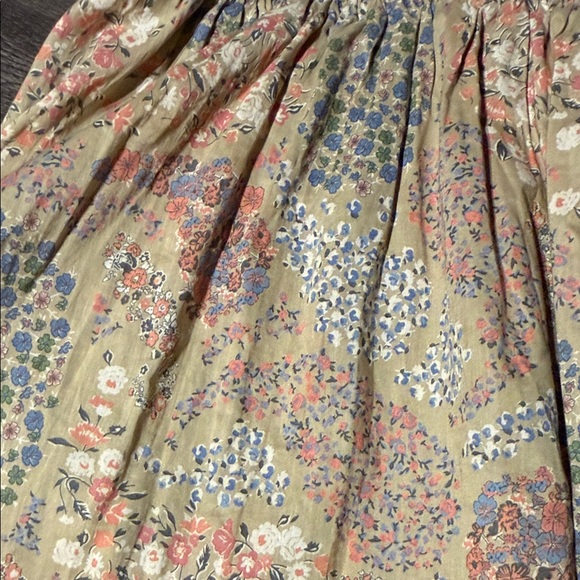 Floral Yellow Skirt - Picture 2 of 4